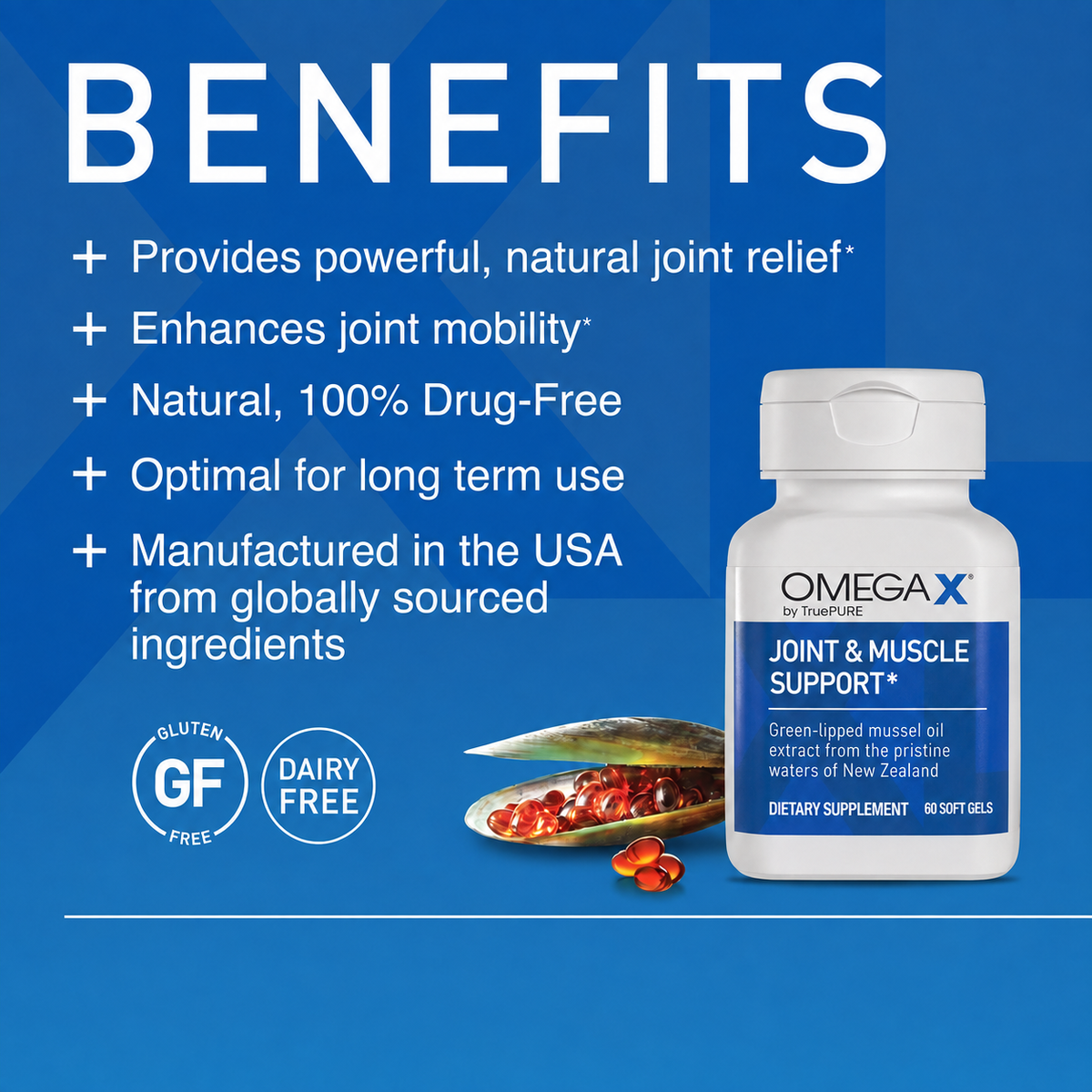OMEGA X Joint & Muscle Support